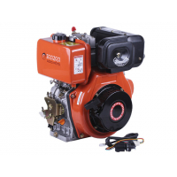 Двигун 186FE - дизель (під конус) (9 л.с.) з електростартером ТТ