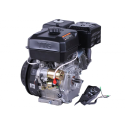 Двигун 190FE - бензин (під шліци діаметр 25 мм) (15 к.с.) з електростартером - TTG