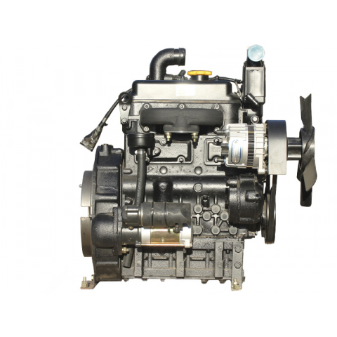 Двигун КМ385ВТ 3 циліндри 4т 24 к.с. водяне охолодження