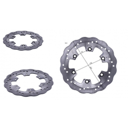 Диск гальмівний передній VP-V250L Dragon/ZS 250GY-8/SPARK SP250D-7