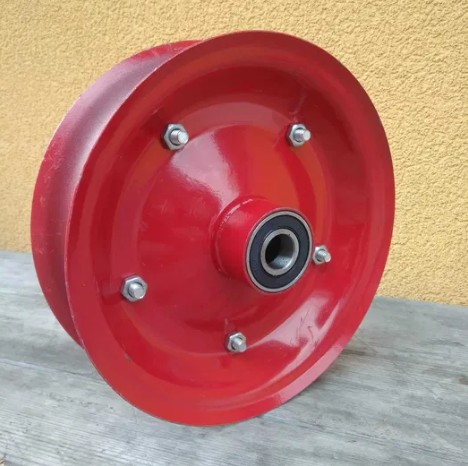 Диск на тачку 4.00-8 розбірний під 20 вісь