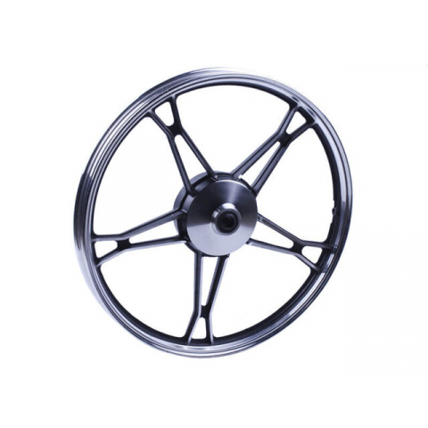 Диск передній литий, барабанне гальмо 17*1,2 (black) 2,5kg - Дельта/Альфа