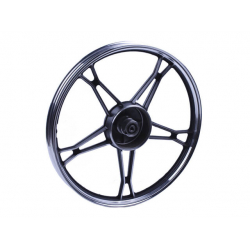 Диск передній литий, барабанне гальмо 17*1,2 (black) 2,5kg - Дельта/Альфа