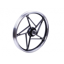Диск передній литий, дискове гальмо 18*1,6 (black) - СВ-125/150