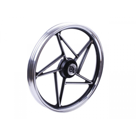 Диск передній литий, дискове гальмо 18*1,6 (black) - СВ-125/150