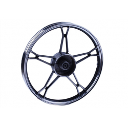 Диск задній литий, барабанне гальмо 17*1,4 (black) 3kg - Дельта/Альфа