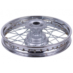 Диск задній R18*2,15J хром (під барабан, 17мм, 6 болт. зірка) Shineray XY200GY-6С