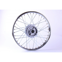 Диск задній спіцований, барабанне гальмо 17*1,4 2,65kg - Дельта