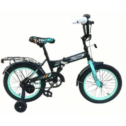 Дитячий велосипед X-Treme SPLIT 16" чорий