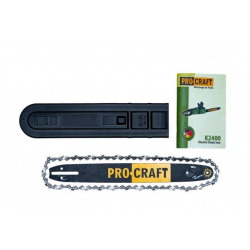 Електропила Procraft K2400 ланцюгова прямий двигун + мастило 1л.