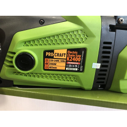 Електропила Procraft K2400 ланцюгова прямий двигун + мастило 1л.