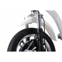 Електросамокат із сидінням (сидіння - спинка, передній амортизатор) (червоний) T06-3 48V500W 12AH - SM