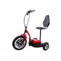 Електросамокат літій-іонний з сидінням (сидіння - спинка) TTG SM T06-1 36V350W 12AH червоний