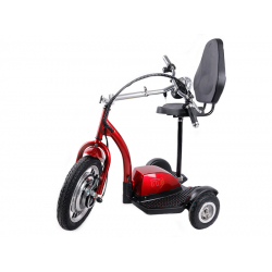 Електросамокат літій-іонний з сидінням (сидіння - спинка) TTG SM T06-1 36V350W 12AH червоний