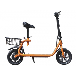 Електросамокат з сидінням (помаранчевий) Q2 36V 10.4AH - SM