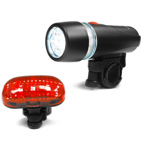 Фара з стопом на велосипед