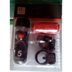 Фара з стопом на велосипед