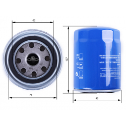 Фільтр масляний DongFeng 244/240 (JX0810B)