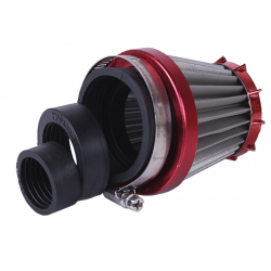 Фільтр нульовий KM червоний ?48-50/35/28 мм прямий - АМ YBX