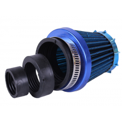 Фільтр нульовий KM синій Ø48-50/35/28 мм прямий - АМ