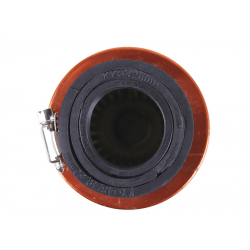 Фільтр нульовий "Конус" Ø38 мм прямий жовтий (великий) - АМ