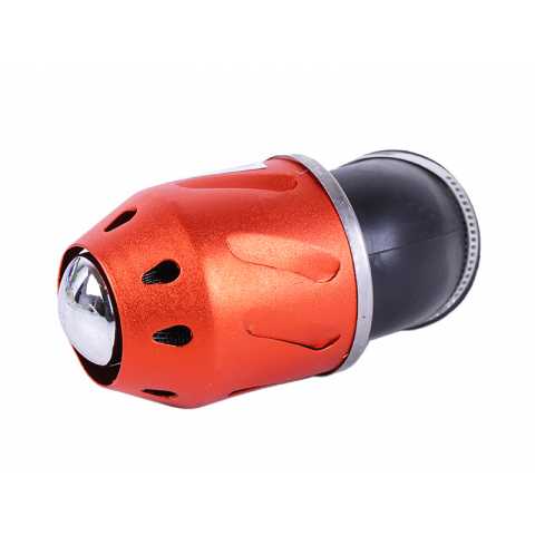 Фільтр нульовий "Куля" бордо Ø42 мм 45° - АМ