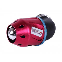 Фільтр нульовий "Куля" червоний Ø42 мм 90° (125-150сс) - АМ