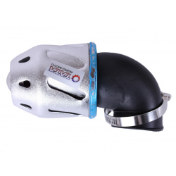 Фільтр нульовий "Куля" срібло Ø42 мм 90° (125-150сс) - АМ