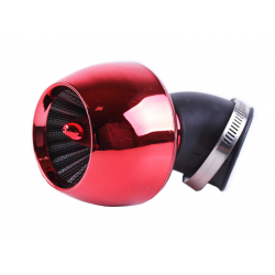 Фільтр нульовий "Турбіна" червоний Ø28 мм 45° - AM