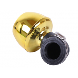 Фільтр нульовий "Турбіна" з крильчаткою золото Ø48 мм 90° - АМ