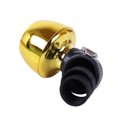 Фільтр нульовий "Турбіна" з крильчаткою золото Ø48 мм 90° - АМ