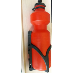 Фляга пластикова червона