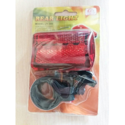 ФОНАРЬ ДЛЯ ВЕЛОСИПЕДА ЗАДНИЙ СТОП JY-380
