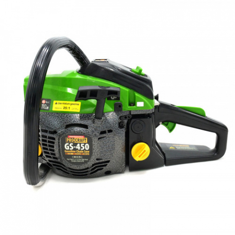 Бензопила Procraft GS450 Ланцюгова Металевий Корпус + 2 Оливи