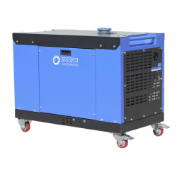 Генератор дизель JM10000TD 6.5/6.8KW (однофазний/трифазний+свічка розжарення) безшумний ТАТА