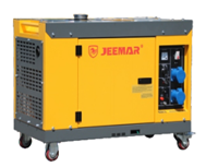 Генератор дизель JM12000TD 10KW (однофазний + свічка розжарення) безшумний ТАТА