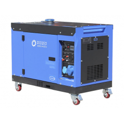 Генератор дизель JM8000TD 5.0/5.5KW (однофазний/трифазний+свічка розжарювання) безшумний ТАТА
