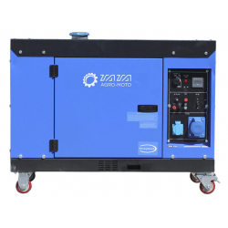 Генератор дизель JM8000TD 5.0/5.5KW (однофазний/трифазний+свічка розжарювання) безшумний ТАТА