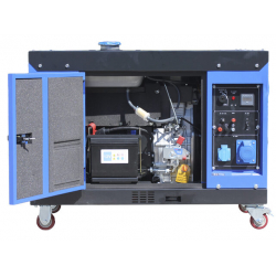 Генератор дизель JM8000TD 5.0/5.5KW (однофазний/трифазний+свічка розжарювання) безшумний ТАТА