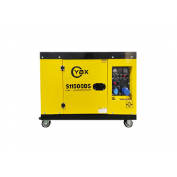 Генератор дизель YG11500DS 10KW (однофазный+свеча накала) бесшумный YBX