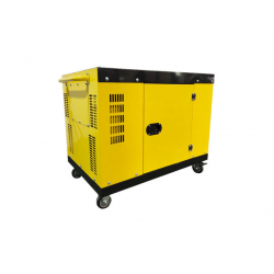 Генератор дизель YG11500DS 10KW (однофазный+свеча накала) бесшумный YBX