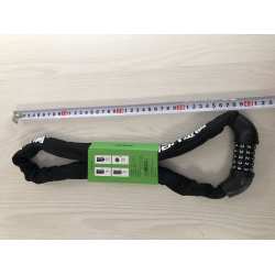 Велозамок ланцюговий кодовий