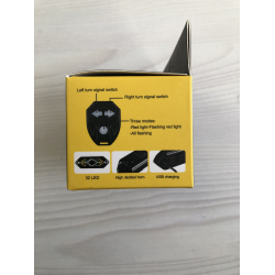 Задній стоп з поворотами на велосипед безпроводний FY-1820