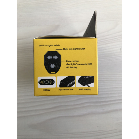 Задній стоп з поворотами на велосипед безпроводний FY-1820