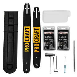 Бензопила Procraft K450 (Шина+ланцюг 40/45)