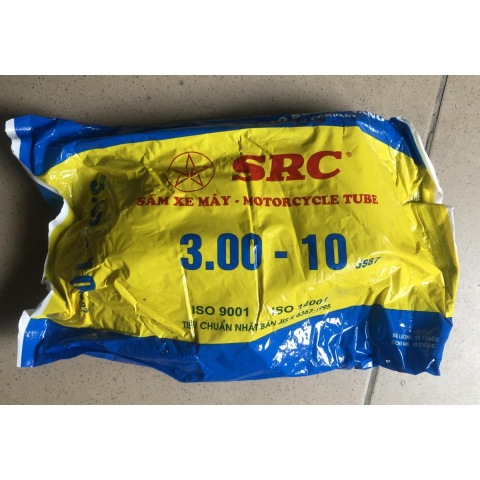 Камера 3.00-10 на скутер виробник В'єтнам гнутий вентиль