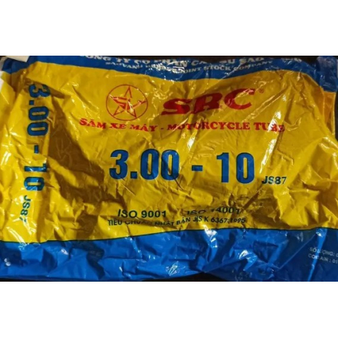 Камера 3.00-10 на скутер виробник В'єтнам гнутий вентиль