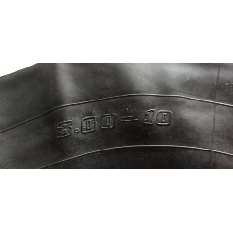 Камера 3.00-10 на скутер гнутий вентиль