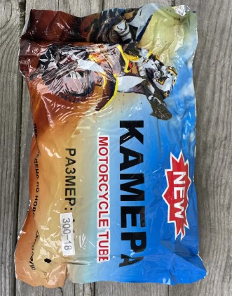 Камера 3.00-18 для мотоцикла Минск