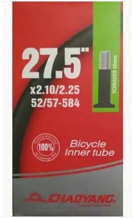 Камера 27.5x2.10/2.25 на велосипед ChaoYang 